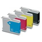 Brother LC-970/LC-1000 serie (complete set) inktcartridges, Verzenden, Nieuw, Cartridge, Huismerk