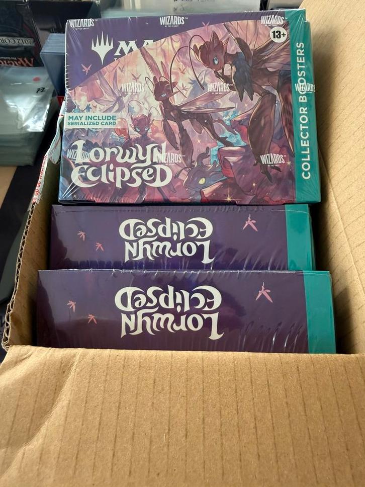 Lorwyn Eclipse Collector/Play boxes, Cmd Decks etc, Hobby en Vrije tijd, Verzamelkaartspellen | Magic the Gathering, Nieuw, Speeldeck