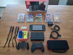 Nintendo Switch V1 + 5 games en extra's, Spelcomputers en Games, Ophalen, Zo goed als nieuw
