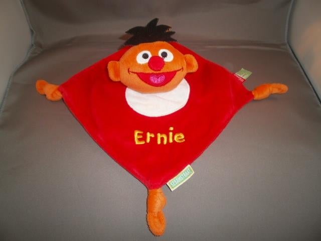 sesamstraat Ernie en Elmo velours of koekiemonster of ABN, Kinderen en Baby's, Speelgoed | Knuffels en Pluche, Ophalen of Verzenden