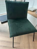 Groen velours stoeltje, Huis en Inrichting, Stoelen, Ophalen, Overige kleuren, Zo goed als nieuw, Eén