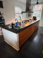 Supermooie kookeiland te koop - 380*115 - nog in goede staat, Ophalen, Gebruikt, Graniet of Steen, Overige typen