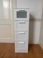 Ikea Brimnes Ladekast 4 Lades Wit Frost 39x124cm, Huis en Inrichting, Kasten | Ladekasten, Ophalen, Minder dan 50 cm, 100 tot 150 cm