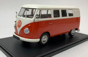 Atlas 1:24 Volkswagen Combi T1 1960 rood wit in blisterverpa beschikbaar voor biedingen