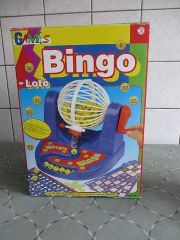 Bingospel met bingo-molen