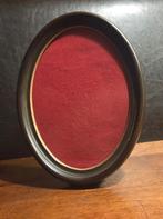 Vintage ovale fotolijst met glas - 20 x 15 cm, Huis en Inrichting, Woonaccessoires | Lijsten, Ophalen of Verzenden