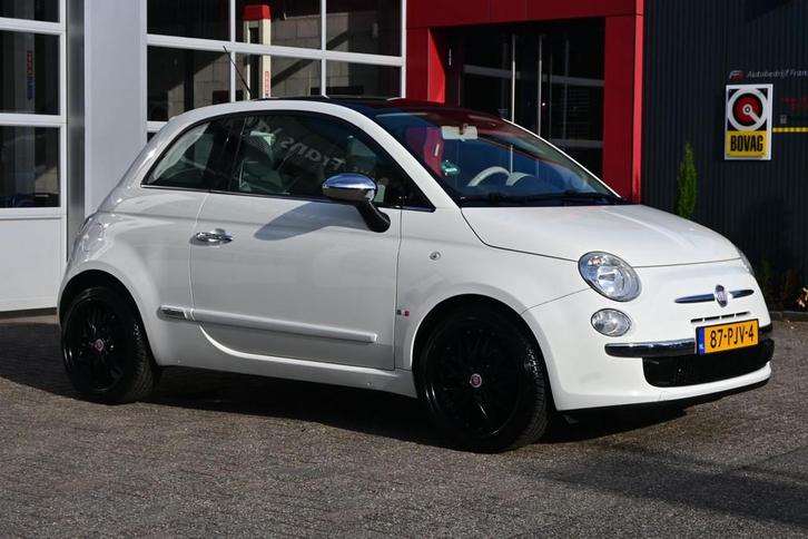 Fiat 500 0.9 TwinAir Lounge 86pk | Panoramadak | Airco | LM-, Auto's, Fiat, Bedrijf, Te koop, ABS, Airbags, Airconditioning, Centrale vergrendeling
