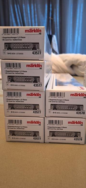 Marklin 43577 + 43578 beschikbaar voor biedingen