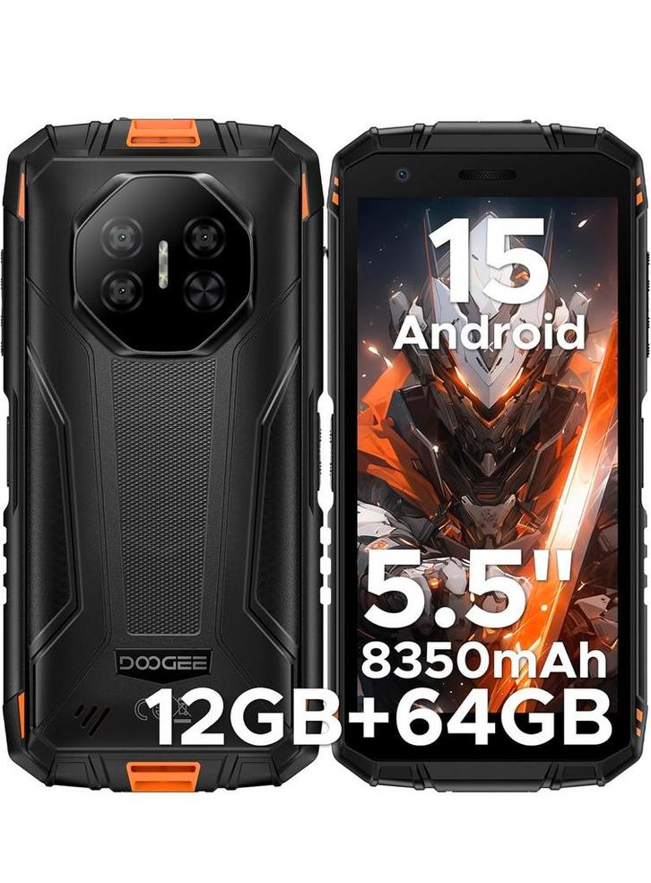 DOOGEE Fire 3 Outdoor mobiele telefoon Android 15, Telecommunicatie, Mobiele telefoons | Overige merken, Nieuw, Zonder abonnement