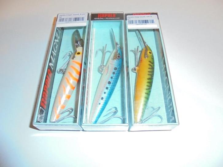 Big Game Rapala CD Magnum 9cm 17g diepte 3,6m-4,2m Sinking., Watersport en Boten, Hengelsport | Zeevissen, Nieuw, Overige typen
