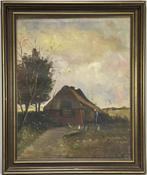 226. Olieverfschilderij, A.A. Dagelet, midden 20e eeuw, Ophalen of Verzenden