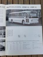 Verheul bus VBW10 en VBR 10 op Leyland en AEC chassis, Ophalen of Verzenden, Zo goed als nieuw, Overige merken