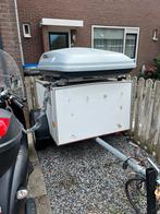 Twee vaks honden aanhanger, Ophalen, Zo goed als nieuw