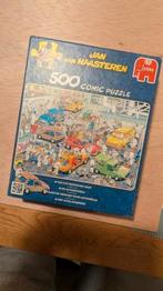 Jan van Haasteren Puzzel - Autospuiterij 500 stukjes, Hobby en Vrije tijd, Denksport en Puzzels, Ophalen of Verzenden, 500 t/m 1500 stukjes