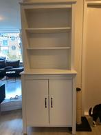 Hoge kast met 2 deuren, wit. IKEA Brusali, lijkt op HAUGA, 25 tot 50 cm, Gebruikt, Ophalen