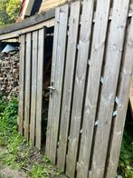 Schutting delen plus poort, Tuin en Terras, Schuttingen, Ophalen, Minder dan 3 meter, Hout, 1 tot 2 meter