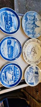 Vintage Noorse Decoratieve Borden Set, Antiek en Kunst, Ophalen of Verzenden