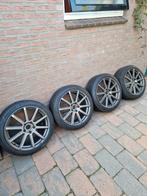 AEZ Straight 18 inch Velgen met Continental AllSeasonContact, Auto-onderdelen, Banden en Velgen, Ophalen, 18 inch, Gebruikt, Banden en Velgen