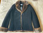 Zwart velours jasje Gerard Darel, maat 40-42, Zwart, Maat 42/44 (L), Ophalen of Verzenden, Zo goed als nieuw