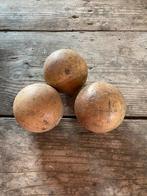 Antieke houten ballen, Antiek en Kunst, Ophalen of Verzenden