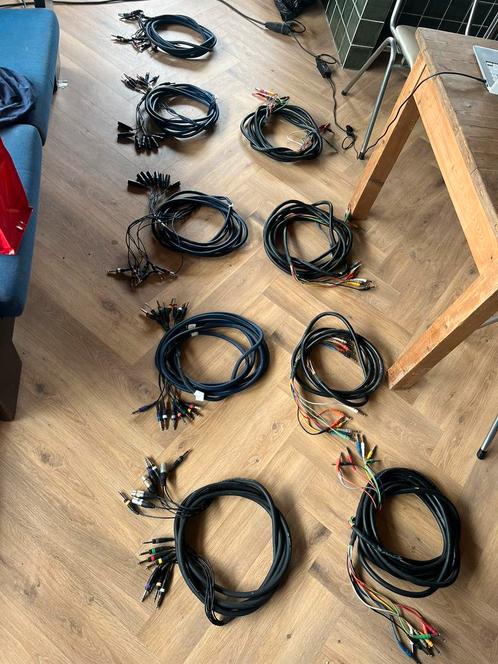 Jack en xlr snake multicore kabels, Muziek en Instrumenten, Kabels en Stekkers, Gebruikt, Apparatuur, Ophalen of Verzenden