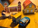 Veel Playmobil Boerderij, Manege, kinderboerderij + trailer, Ophalen of Verzenden, Gebruikt, Los playmobil