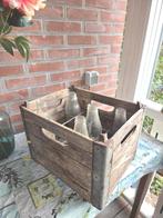 Vintage melkfles kistje, Ophalen, Gebruikt