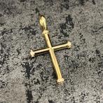 14 karaat gouden kruis nieuw italy, Sieraden, Tassen en Uiterlijk, Kettinghangers, Ophalen of Verzenden, Zo goed als nieuw, Goud