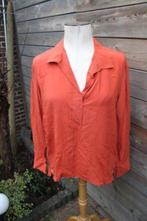 Tuniek roest Antonelli mt 44 (IT) 38eu Pauw transparant Vast, Kleding | Dames, Blouses en Tunieken, Maat 38/40 (M), Bruin, Ophalen of Verzenden