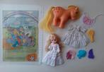 Vintage My Little Pony set G1 (Hasbro 1980s), Fashion Doll, Zo goed als nieuw, Verzenden