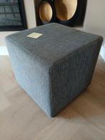 Poef sumatra donkergrijs 47x 47, Huis en Inrichting, Stoelen, Ophalen of Verzenden