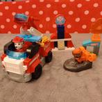 Duplo Paw Patrol Brandweerwagen & Zuma's Hovercraft, Ophalen of Verzenden, Zo goed als nieuw, Complete set, Duplo