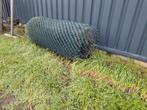 35m groen 150cm hoog harmonicagaas degelijke palen en buizen, Ophalen, Gebruikt, 20 meter of meer, Gaas