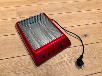 Rode flatbed toaster / broodrooster van OBH Nordica beschikbaar voor biedingen