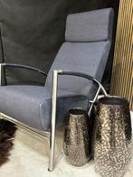 Harvink Club Relax Fauteuil - Tijdloos Design!, Huis en Inrichting, Fauteuils, Harvink, Info@harvink.nl, 75 tot 100 cm, Zo goed als nieuw