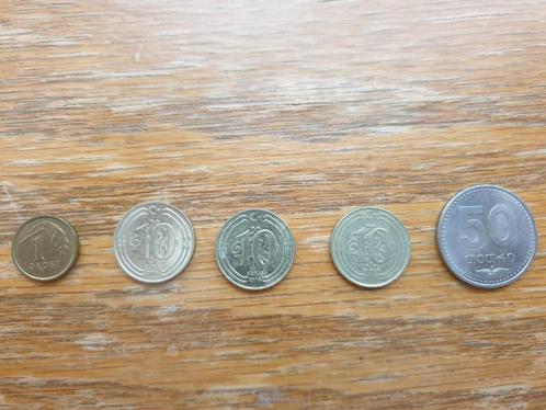 Vijftal Munten - Polen, Turkije en Georgië, Postzegels en Munten, Munten | Europa | Niet-Euromunten, Setje, Polen, Ophalen of Verzenden