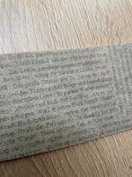 Coupon stukken zeil / vinyl nieuw, Huis en Inrichting, Stoffering | Vloerbedekking, Ophalen, Nieuw, Grijs, Vinyl