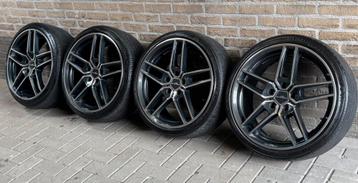 5x120 19 inch Ac schnitner type 8 bmw velgen banden 225 35 beschikbaar voor biedingen