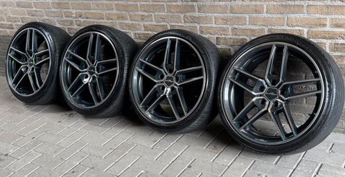 5x120 19 inch Ac schnitner type 8 bmw velgen banden 225 35, Auto-onderdelen, Banden en Velgen, Banden en Velgen, Zomerbanden, 19 inch