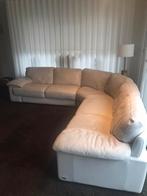 Leren hoekbank, Huis en Inrichting, Ophalen, Gebruikt