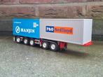 Conrad containerchassis 2, Hobby en Vrije tijd, Modelauto's | 1:50, Ophalen of Verzenden, Zo goed als nieuw, Hijskraan, Tractor of Landbouw