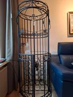 Wijn / drankrek, Huis en Inrichting, Ophalen, Zo goed als nieuw, Metaal, Minder dan 50 cm