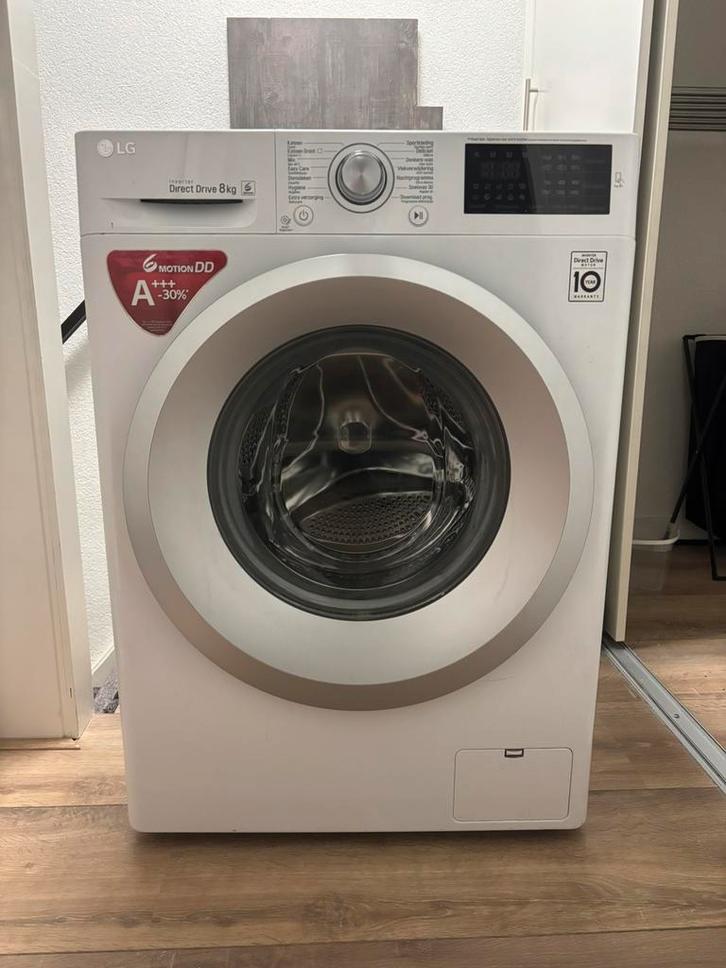 LG Wasmachine FH4J5TN8, Witgoed en Apparatuur, Wasmachines, Zo goed als nieuw, 8 tot 10 kg, 85 tot 90 cm, 1200 tot 1600 toeren