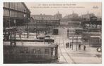 Treinen.  Stations.  La Gare du Nord,  Paris.  Wagons., Verzenden, Voor 1920, Ongelopen, Overige thema's
