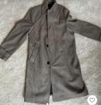 Zgan m, H en M wollige beige jas , mt L, Ophalen of Verzenden, Zo goed als nieuw, Maat 52/54 (L), Zwart