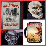 Iron Maiden & Motorhead heavy/metalband beeld bord of poster, Nieuw, Ophalen of Verzenden, Poster, Artwork of Schilderij