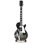 Jimmy Page Led Zeppelin miniatuur gitaar van hout 25cm deco