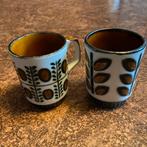 2 VINTAGE BOCH RAMBOUILLET KOPJES, Verzamelen, Retro, Ophalen of Verzenden, Huis en Inrichting