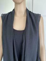 F808 Vila: maat S=36 blouse top zwart, Zwart, Vila, Ophalen of Verzenden, Zo goed als nieuw