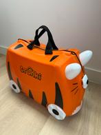 Trunki Tijger Ride-on Koffer 46cm handbagage kind, Wieltjes, Hard kunststof, Minder dan 50 cm, Ophalen of Verzenden
